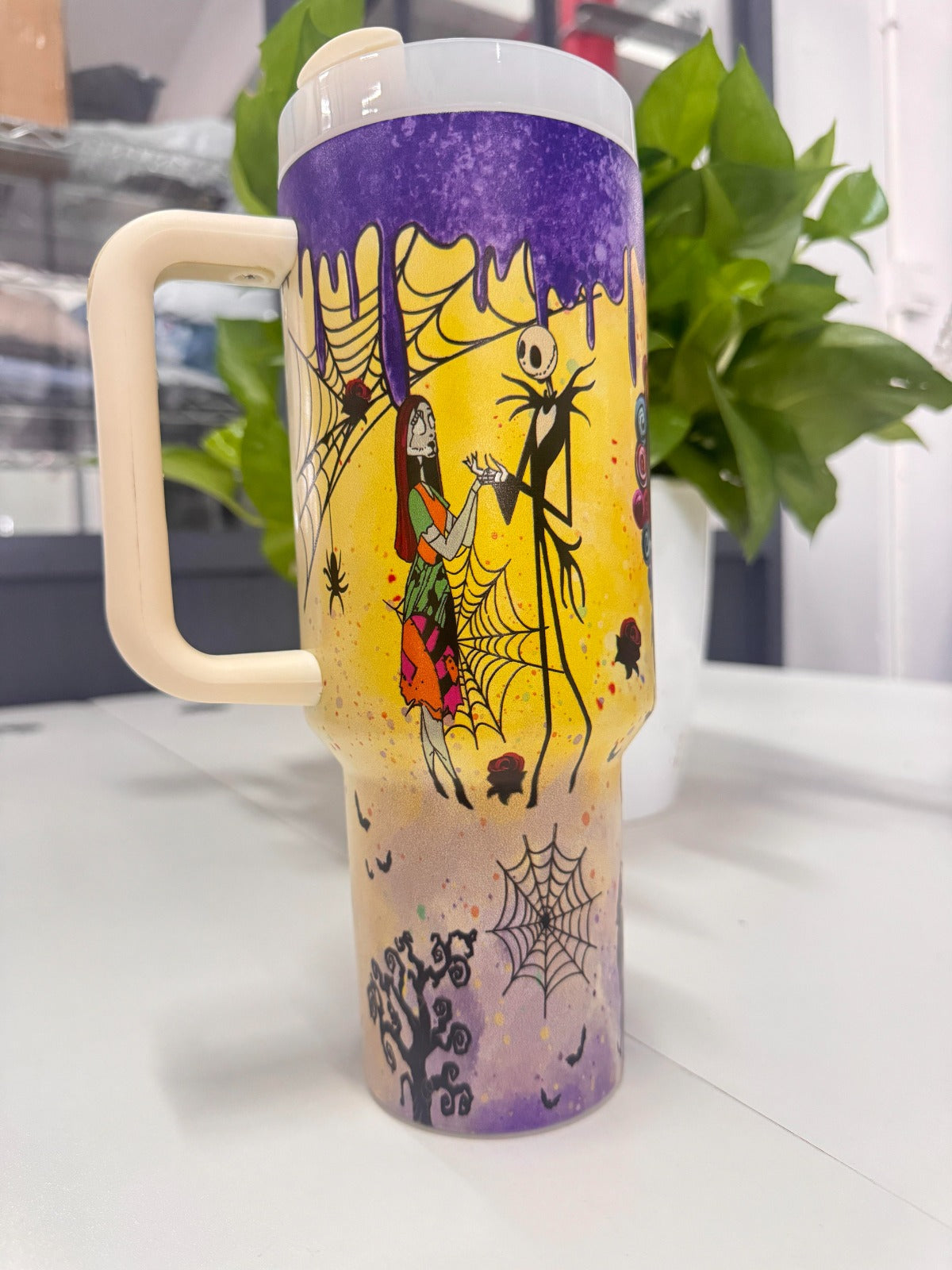 Vaso de 40 Oz Sally x Jack Skellington