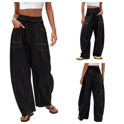Pantalones de salón tipo barril Evina™