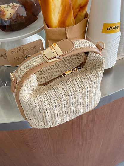 Bolso bandolera de paja Evina™