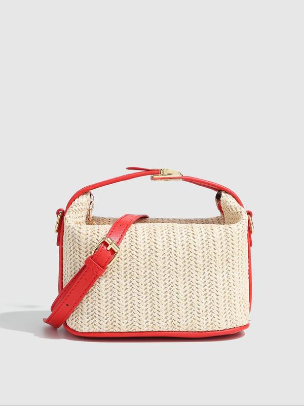 Bolso bandolera de paja Evina™
