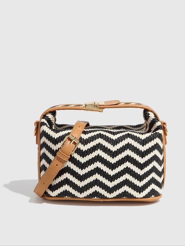 Bolso bandolera de paja Evina™