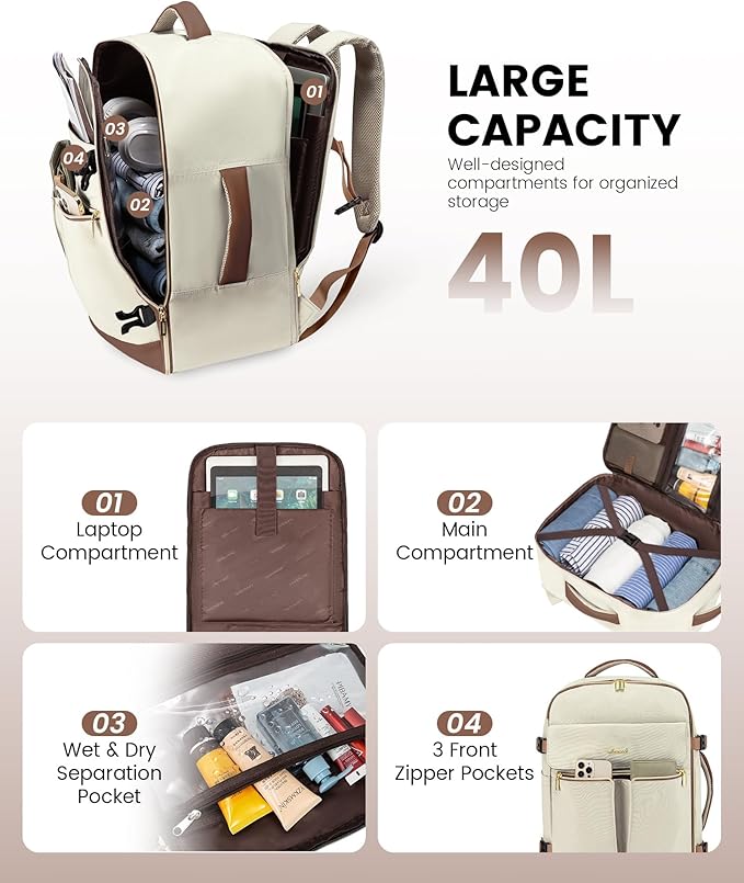 Mochila de viaje de mano Evina™