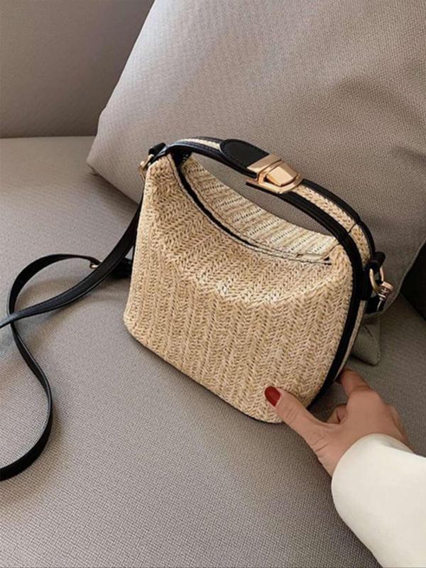 Bolso bandolera de paja Evina™