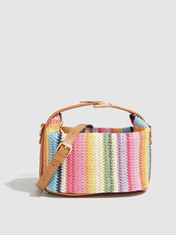 Bolso bandolera de paja Evina™
