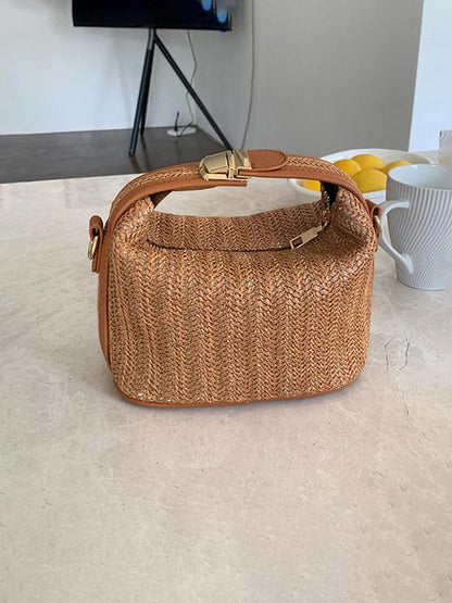 Bolso bandolera de paja Evina™
