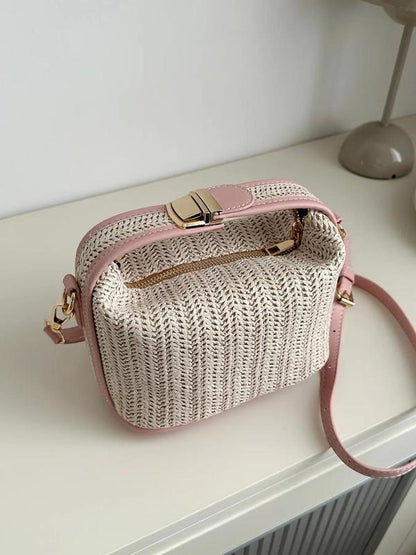 Bolso bandolera de paja Evina™